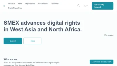 Screenshot of Smex.org