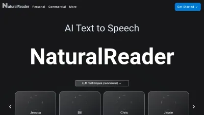 Screenshot preview of naturalreaders.com