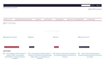 Screenshot preview of uco.es