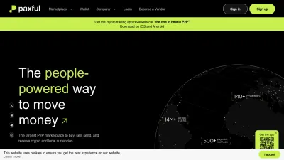 Screenshot of Paxful.com