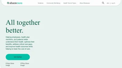 Screenshot of Sharecare.com