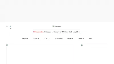 Screenshot of Glossy.co