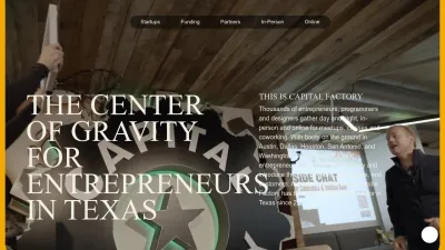 Screenshot of Capitalfactory.com