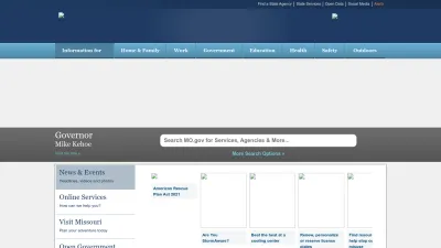 Screenshot of Mo.gov