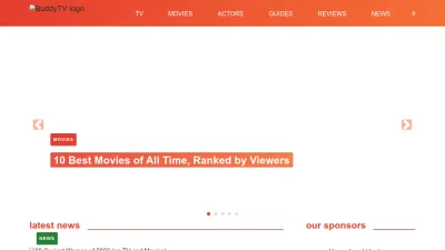 Screenshot of Buddytv.com