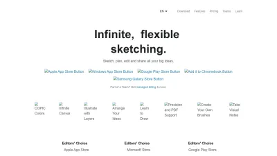 Screenshot preview of concepts.app