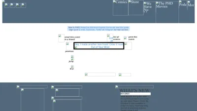 Screenshot of Phdcomics.com