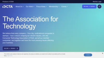 Screenshot preview of cta.tech