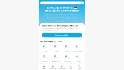 Screenshot of Kitabisa.com
