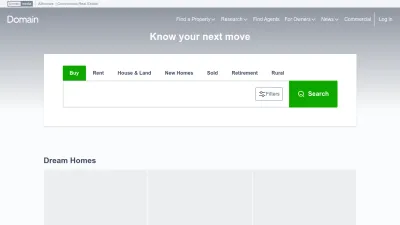 Screenshot preview of domain.com.au