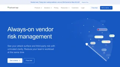 Screenshot of Upguard.com
