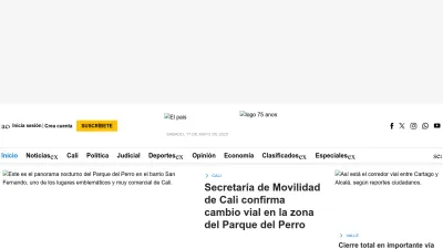 Screenshot of Elpais.com.co