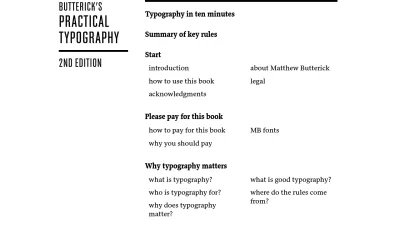 Screenshot preview of practicaltypography.com