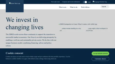 Screenshot of Ebrd.com