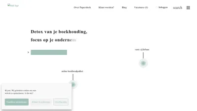 Screenshot preview of paperdork.nl