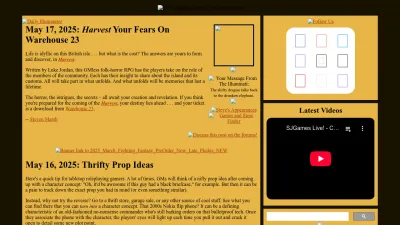 Screenshot of Sjgames.com