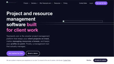 Screenshot preview of teamwork.com