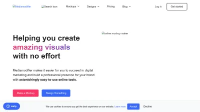 Screenshot of Mediamodifier.com
