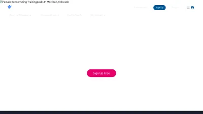 Screenshot of Trainingpeaks.com