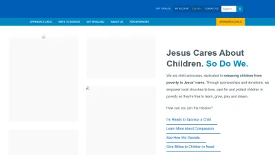 Screenshot of Compassion.com