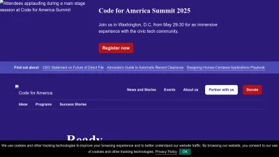 Screenshot of Codeforamerica.org