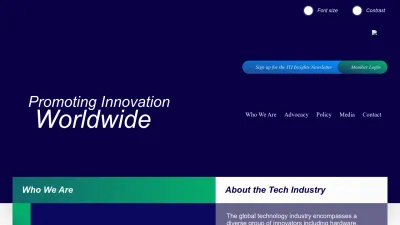 Screenshot preview of itic.org
