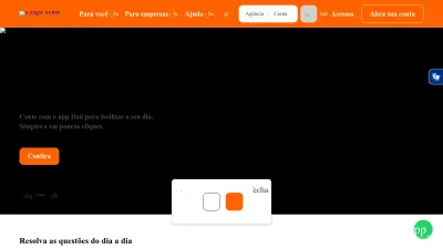 Screenshot of Itau.com.br