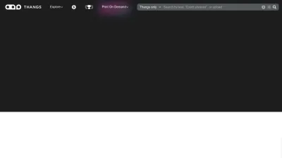 Screenshot of Thangs.com