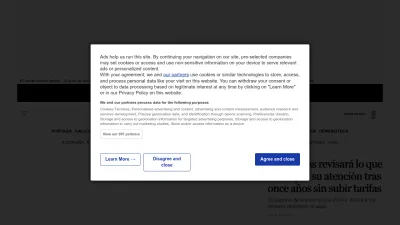 Screenshot of Lavozdegalicia.es