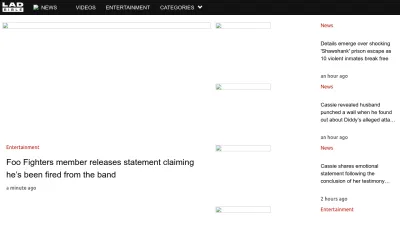 Screenshot of Ladbible.com
