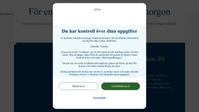 Screenshot of Naturvardsverket.se