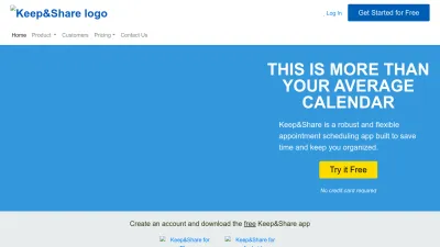 Screenshot of Keepandshare.com