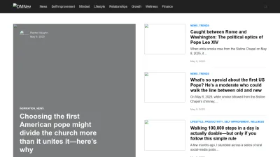 Screenshot of Dmnews.com