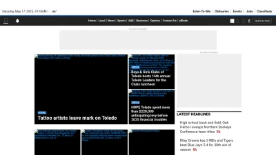 Screenshot of Toledoblade.com