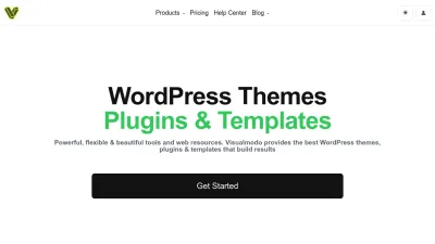 Screenshot of Visualmodo.com