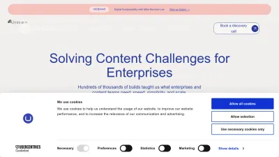 Screenshot of Umbraco.com