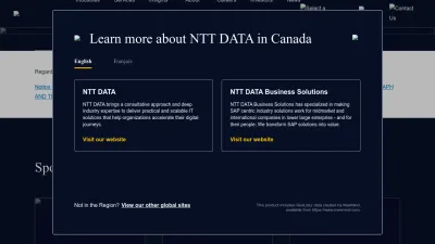 Screenshot of Nttdata.com
