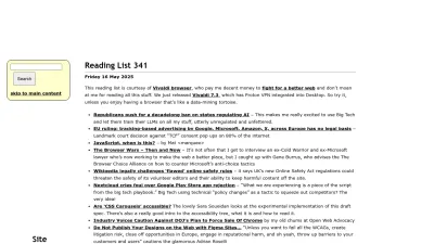 Screenshot of Brucelawson.co.uk
