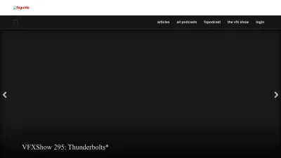 Screenshot of Fxguide.com
