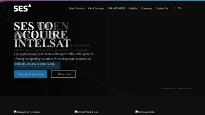 Screenshot of Ses.com