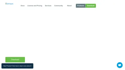 Screenshot of Jqwidgets.com