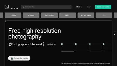 Screenshot of Lifeofpix.com