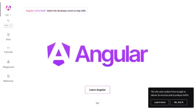 Screenshot preview of angular.dev