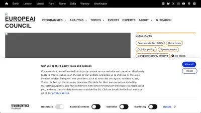 Screenshot of Ecfr.eu