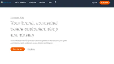 Screenshot of Advertising.amazon.com
