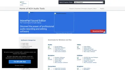 Screenshot of Nch.com.au