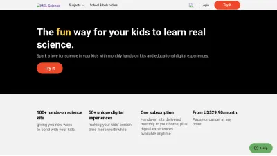 Screenshot of Melscience.com