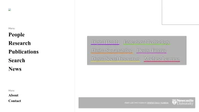 Screenshot of Openlab.ncl.ac.uk