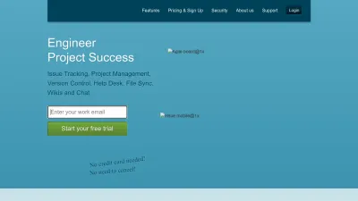 Screenshot of Plan.io