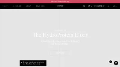 Screenshot of Welleco.com
